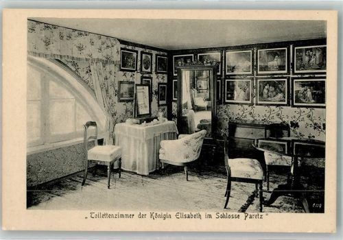 Ketzin Schloss Paretz Toilettenzimmer der Königing elesabeth