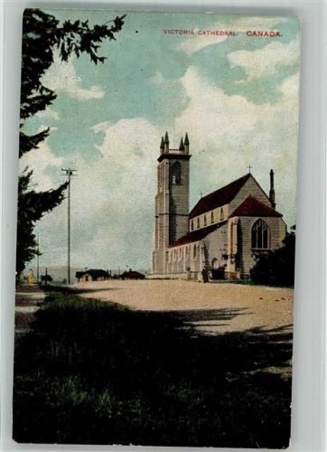 Victoria Kirche Rückseite Werbung Medol