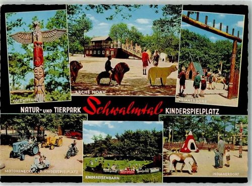Brüggen Natur- und Tierpark Schwalmtal Totempfahl Indianerdorf Kindereisenbahn
