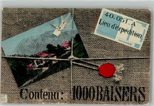 1910 Inhalt 1000 Küsse Siegel Brieftaube