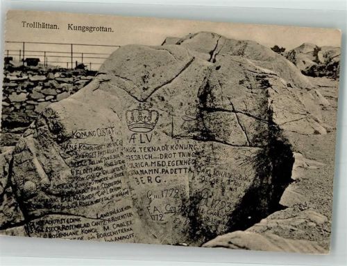 Trollhättan Denkmal Kungsgrottan