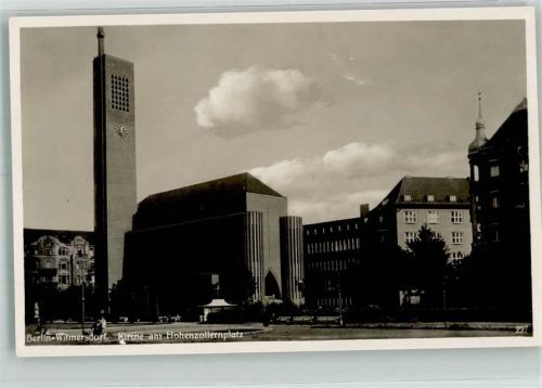 Wilmersdorf Kirche Hohenzollernplatz