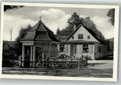 Bad Berka 1961 Goethebrunnen