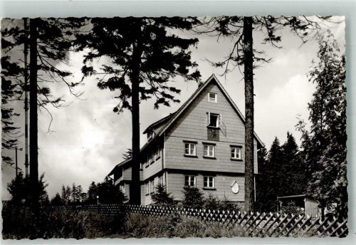 Torfhaus Foto Original aus Archiv eines Ansichtskartenverlags Alpenvereinshütte