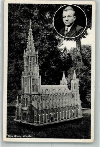 Ulm Modell des Ulmer Münster von Paul Gansen aus Oberbieber