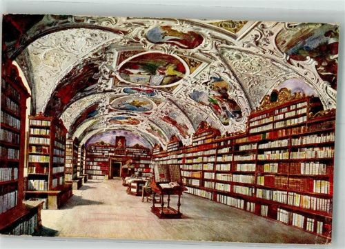 Prag Der theologische Saal in Strahov