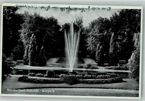 Bad Altheide 1940 Feldpost WK II Res.Laz. Kurpark