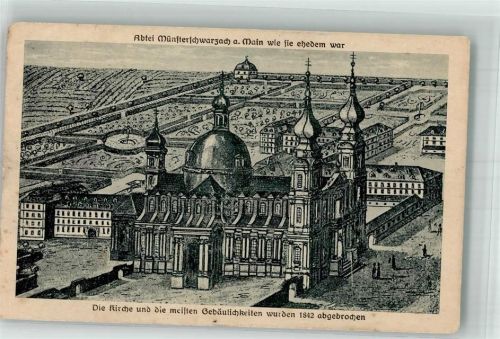 Münsterschwarzach 1921 Abtei