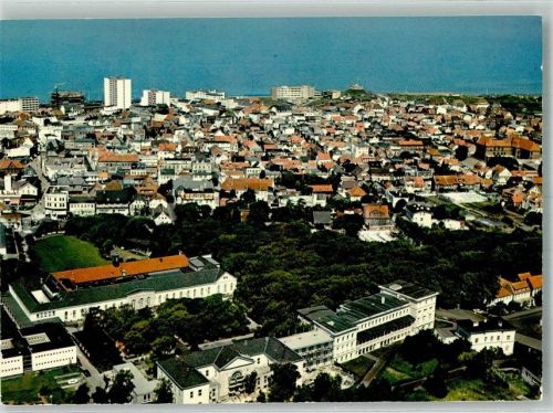 Norderney Fliegeraufnahme des Ortes