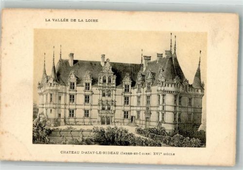 Azay-le-Rideau 1920 Schloss