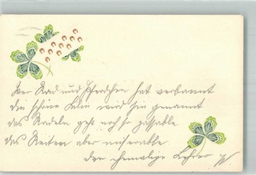 1899 Adelskorrespondenz Hufeisen