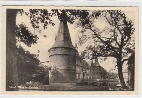 Blick auf Schloß Haag bei Geldern ungelaufen Gute Erhaltung.