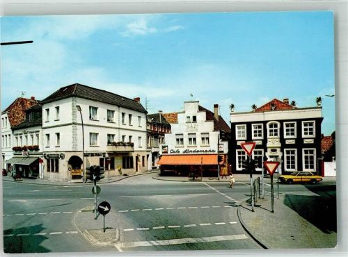 Burgsteinfurt Markt Cafe Lindemann Auto Wegweiser