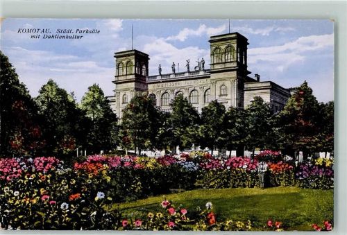 Chomutov Städtische Parksäle Dahlienkultur