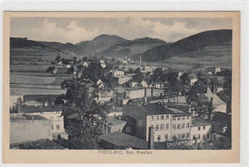 Friedland Friedland / Mieroszów, Bez. Breslau - Kreis Waldenburg / Walbrzych ungelaufen Leichter Bug unten links, sonst gut erhalten