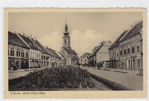 Leibnitz Adolf Hitler Platz, ungelaufen gut erhalten. WK II