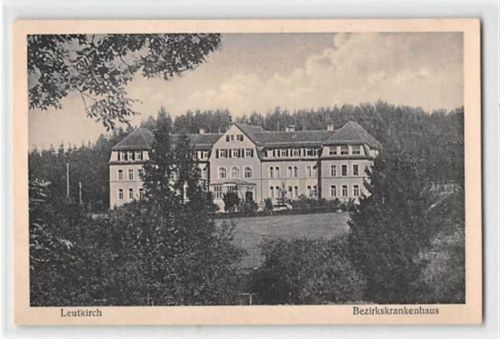 Leutkirch Leutkirch im Allgäu. Partie am Bezirkskrankenhaus ungelaufen Gute Erhaltung.