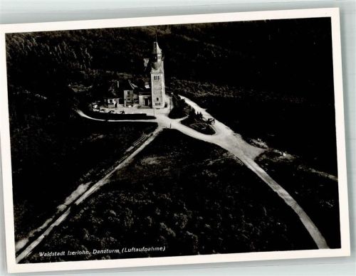 Iserlohn Fliegeraufnahme Danzturm Freigeg. d. R.L.M.