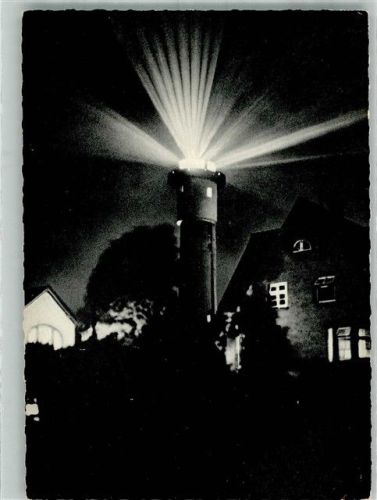 Wangerooge Leuchtfeuer bei Nacht