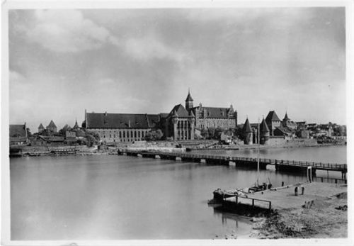 Marienburg Marienburg / Malbork. Schloss des Deutschen Ritterordens ungelaufen Gute Erhaltung.