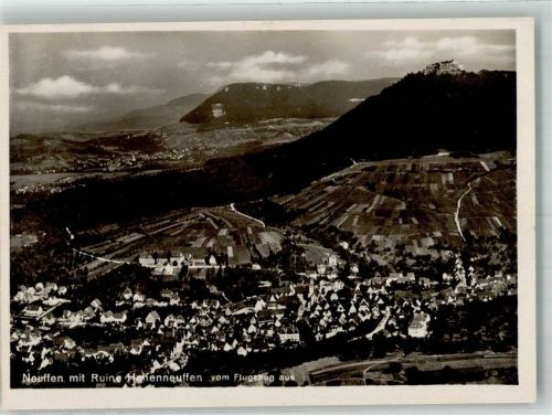 Neuffen Ruine Hohenneuffen Fliegeraufnahme