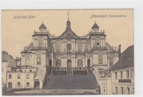 Albendorf Albendorf - Wambierzyce / Kreis Glatz - Klodzko. Wallfahrtskirche ungelaufen Gute Erhaltung.