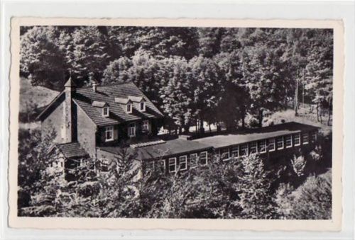 Gevelsberg mit Waldgaststätte " Forsthaus " gelaufen, Marke entfernt. Leichter Bug oben links, sonst gut erhalten