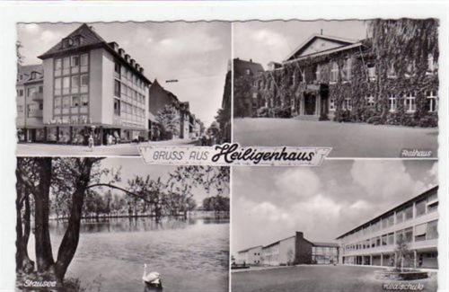 Heiligenhaus mit 4 Abbildungen gelaufen von 1960. Gute Erhaltung.