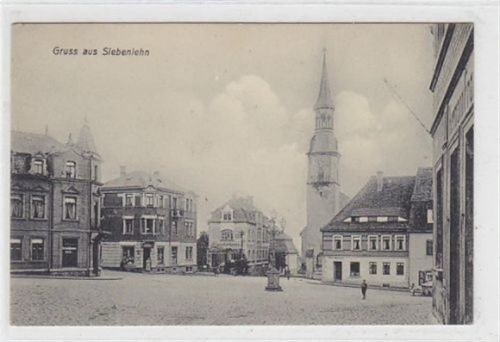 Siebenlehn. Marktplatz Kirche. Ungelaufen. Sehr gut erhalten.