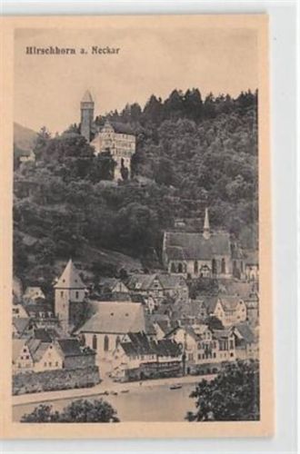 Hirschhorn Hirschorn. Teilansicht ungelaufen Gute Erhaltung.