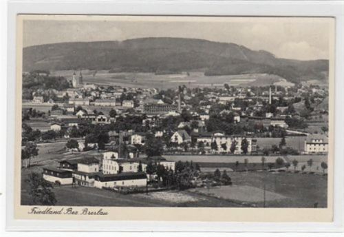 Friedland / Mieroszów, Bez. Breslau - Kreis Waldenburg / Walbrzych gelaufen 1938. Gute Erhaltung.