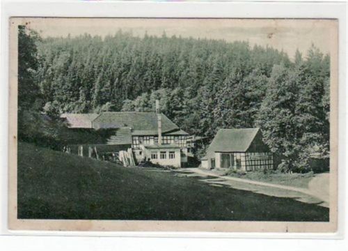 Eisenberg Froschmühle im Mühltal bei Eisenberg in Thüringen gelaufen von 1926. Gute Erhaltung.