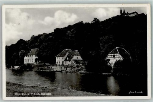 Bad Staffelstein Schloss Banz mit Hausen