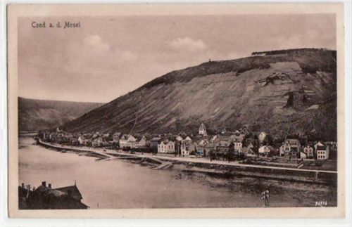 Cochem Cond a.d. Mosel mit Gesamtansicht ungelaufen Gute Erhaltung.