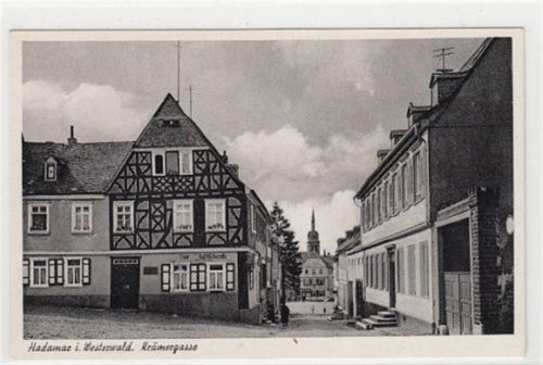 Hadamar Hadamar im Westerwald. Krämergasse ungelaufen Gute Erhaltung.