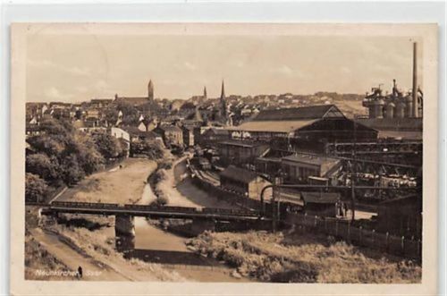 Neunkirchen Neunkirchen. Seitenansicht von der Stadt gelaufen. Leichter Stempeldurchdruck, sonst gut erhalten