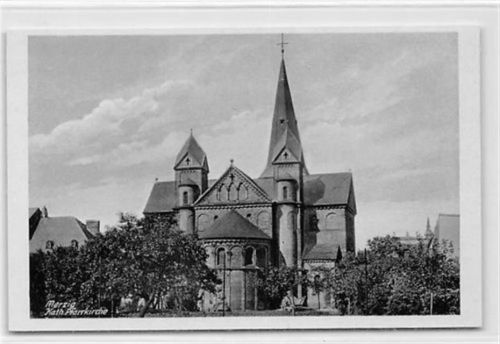 Merzig Merzig. katholische Pfarrkirche ungelaufen Gute Erhaltung.