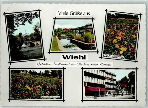 Wiehl Kurpark Wiehler Dahlienschau Ortsmitte