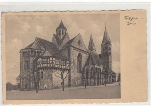 Fritzlar Fritzlar. Dom gelaufen, 1935. Leicht fleckig, sonst gut erhalten
