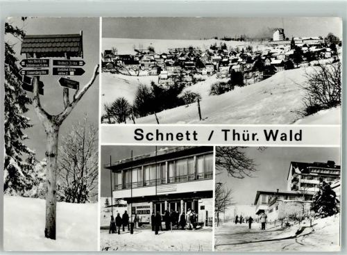 Schnett Winter Zurückstempel