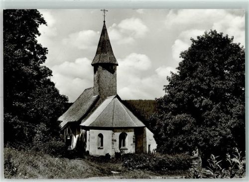 78126 W7744 Buchenberg , Schwarzw - St. Nikolauskirche