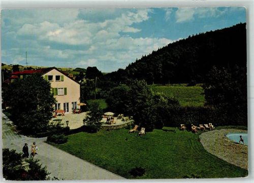 Emmershausen Erholungsheim Emmershäuser Mühle Garten Schimmbassin