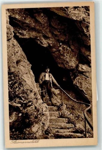 Obermaiselstein 1930 Sturmannshöhle Karsthöhle AK