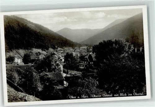 Oker Oberer Ortsteil mit Blick ins Okertal