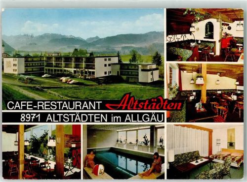 Altstädten Cafe-Gasthaus Altstädten Gastraum Schwimmbad Fremdenzimmer