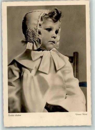 Vintage Foto Hedda Walther "unser Kind"