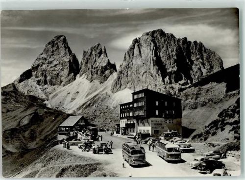 Sellajoch Auto Bus Omnibus