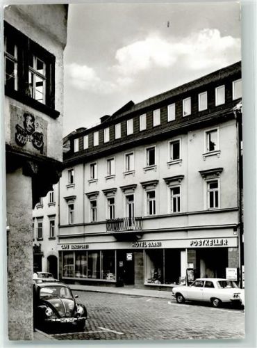 95615 W8590 Marktredwitz - Hotel Garni Cafe Konditorei Riedel VW Käfer