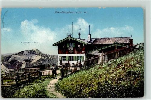 Hirschberghaus Fockenstein 1562 m Tracht