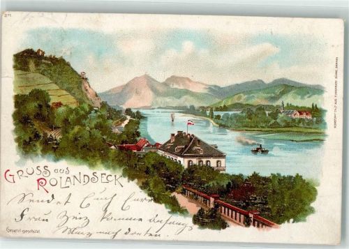 53424 W5480 Rolandseck 1899 - Rhein